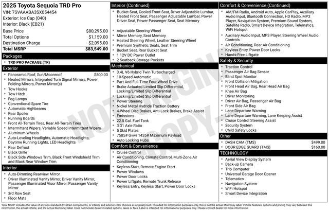 2025 Toyota Sequoia TRD Pro