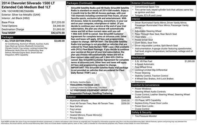 2014 Chevrolet Silverado 1500 LT