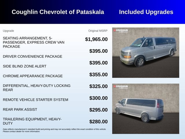 2023 Chevrolet Express Cargo Van Explorer Conversion