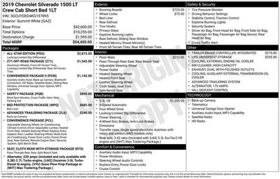 2019 Chevrolet Silverado 1500 LT