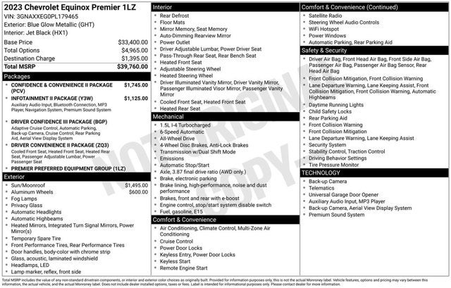 2023 Chevrolet Equinox Premier