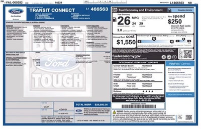 2020 Ford Transit Connect Wagon XL