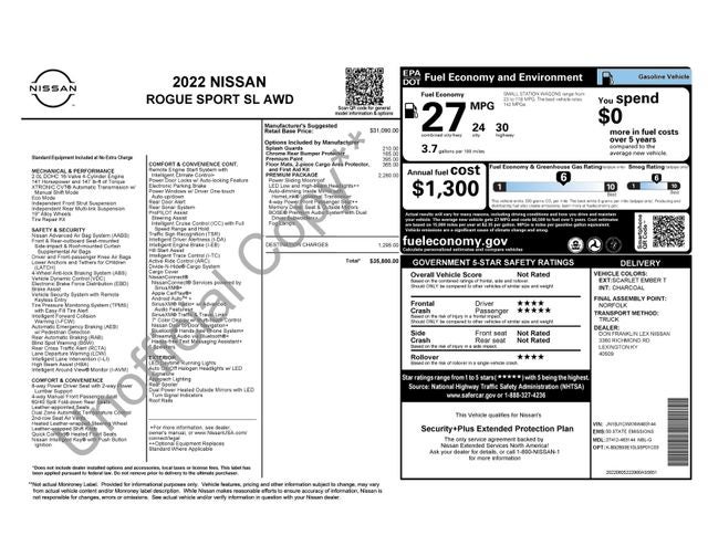 2022 Nissan Rogue Sport SL