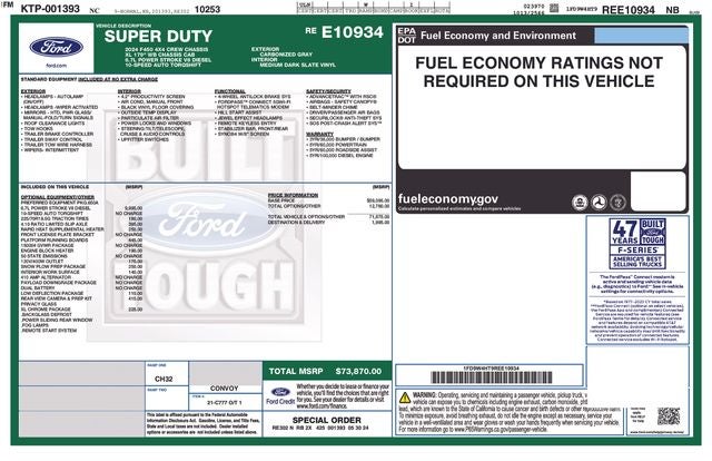 2024 Ford F-450SD XL DRW