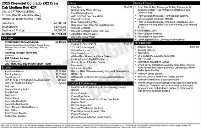 2025 Chevrolet Colorado ZR2