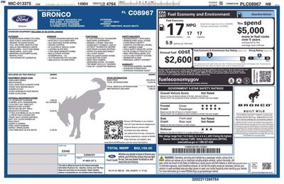 2023 Ford Bronco Badlands