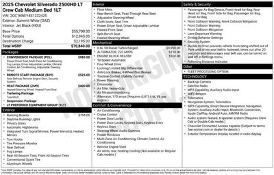 2025 Chevrolet Silverado 2500HD LT