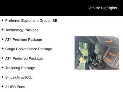 2023 GMC Sierra 1500 AT4