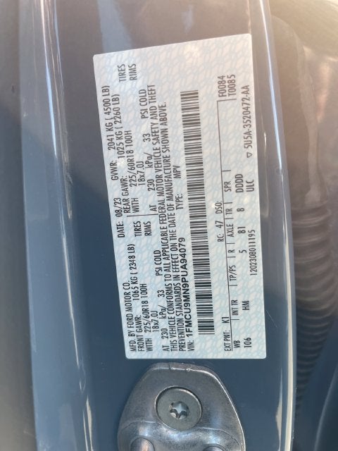 2023 Ford Escape ST-Line