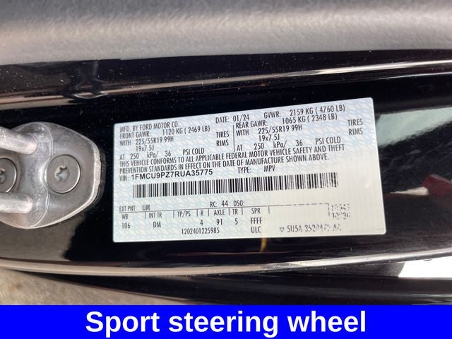 2024 Ford Escape Hybrid ST-Line Elite
