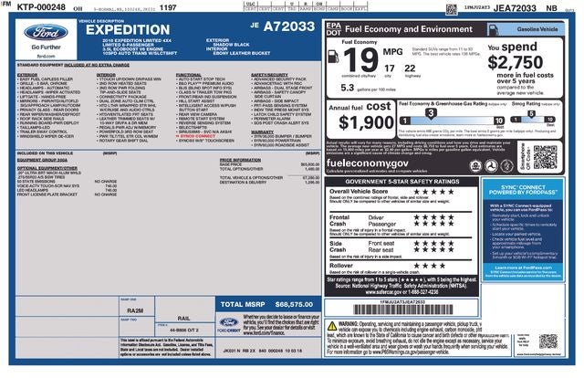 2018 Ford Expedition Limited