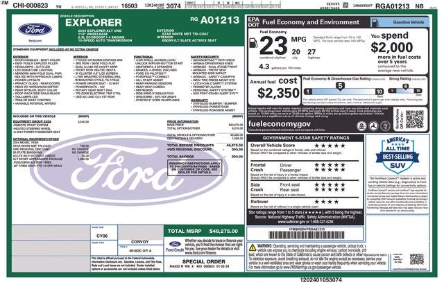2024 Ford Explorer XLT