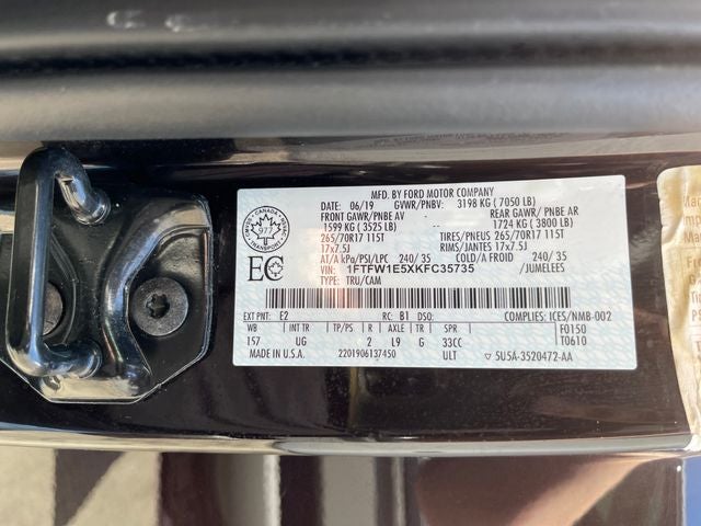 2019 Ford F-150 XLT