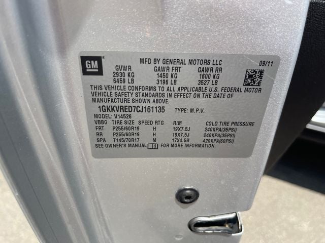 2012 GMC Acadia SLT-1