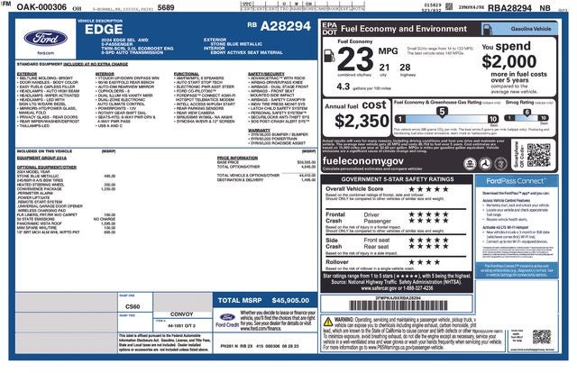 2024 Ford Edge SEL