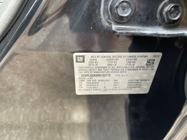 2017 Chevrolet Equinox Premier