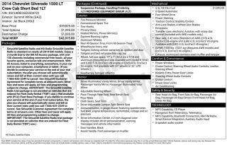 2014 Chevrolet Silverado 1500 LT LT1