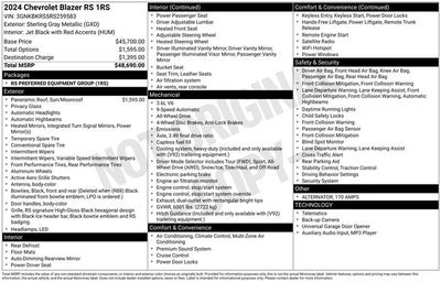 2024 Chevrolet Blazer RS