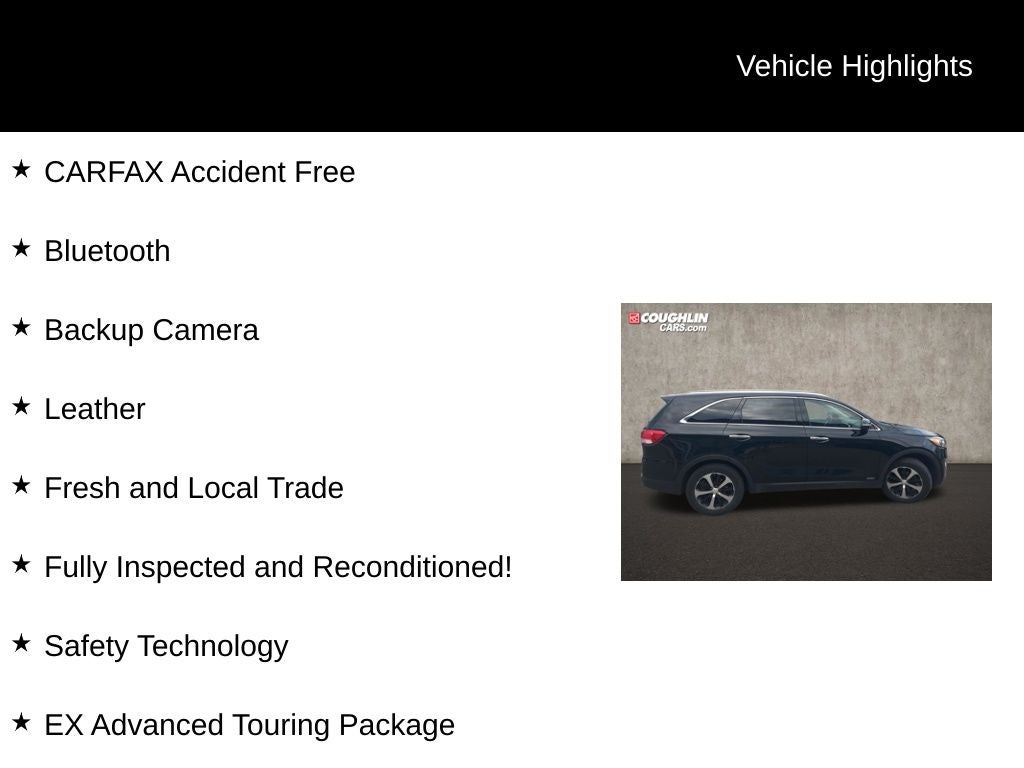 Used 2018 Kia Sorento EX with VIN 5XYPHDA18JG360781 for sale in Lewis Center, OH