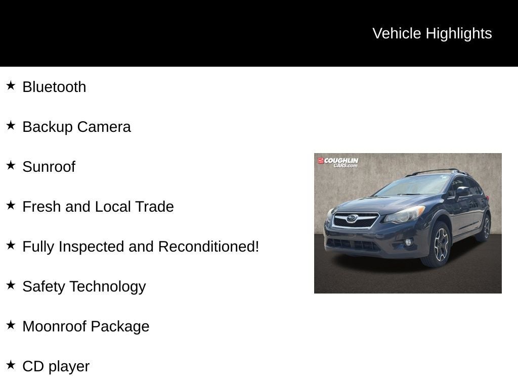 Used 2014 Subaru XV Crosstrek Premium with VIN JF2GPAVC4E8331905 for sale in Lewis Center, OH