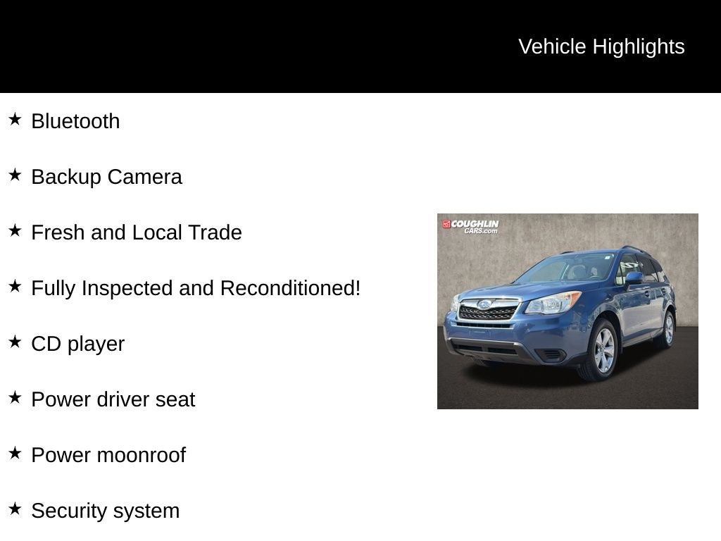 2015 Subaru Forester 2.5i Premium