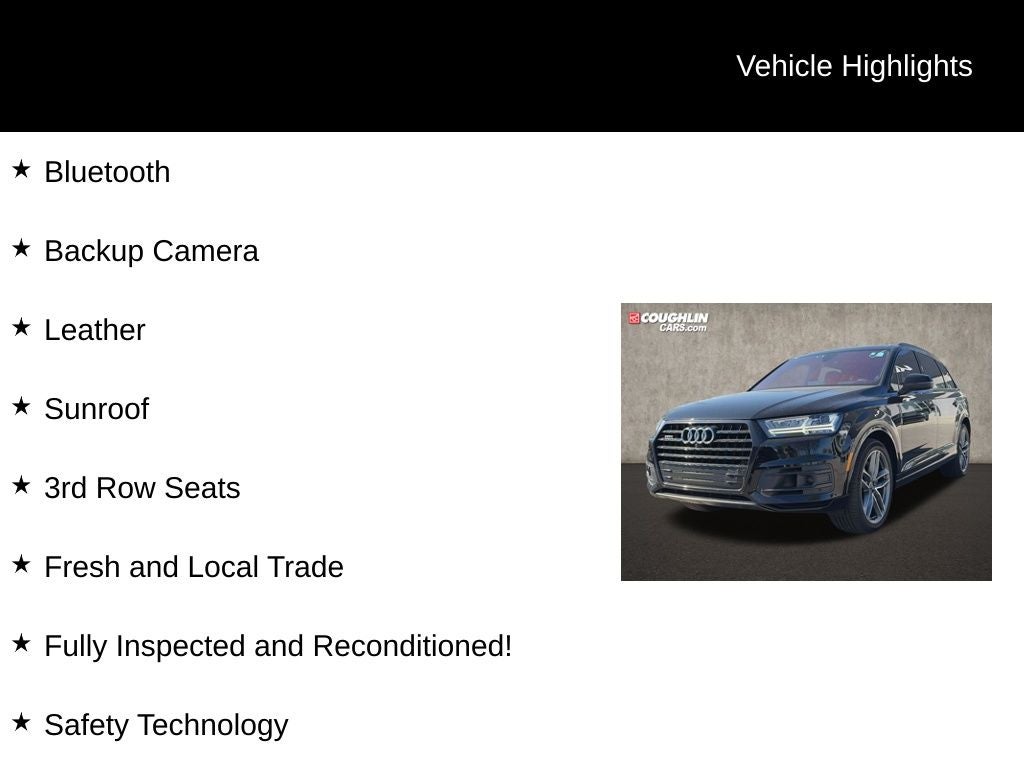 2017 Audi Q7 3.0T Prestige quattro