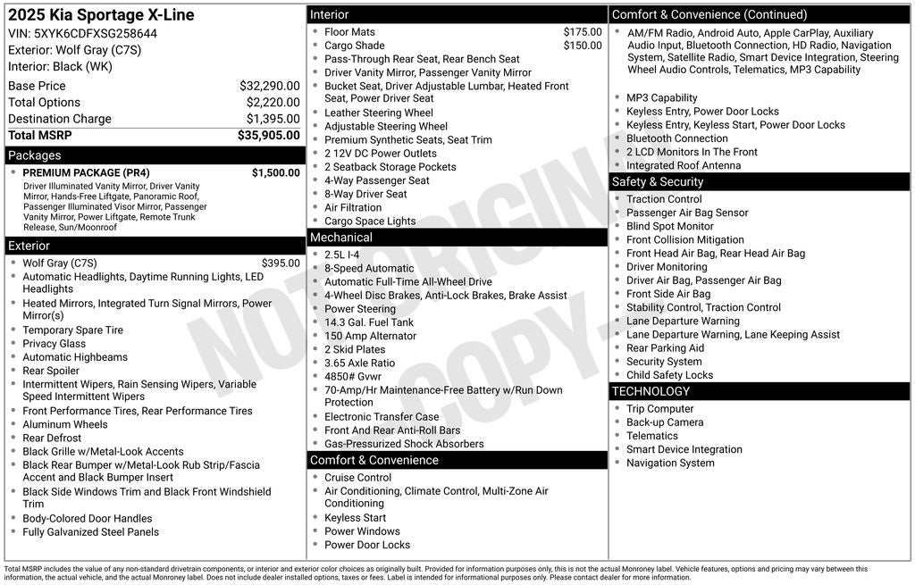 2025 Kia Sportage X-Line