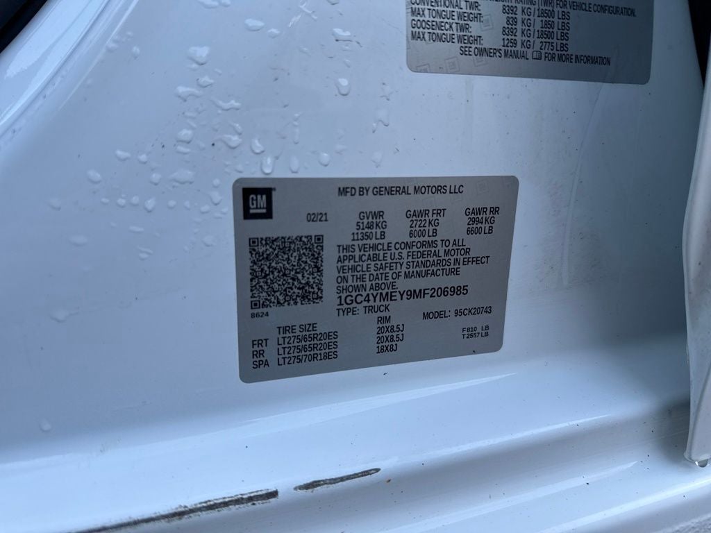 2021 Chevrolet Silverado 2500HD Custom