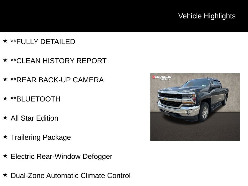 2017 Chevrolet Silverado 1500 LT LT1