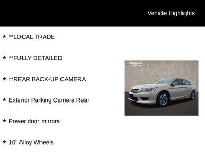 2013 Honda Accord LX
