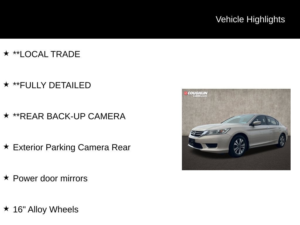 2013 Honda Accord LX