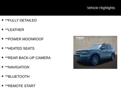 2021 Ford Bronco Sport Badlands