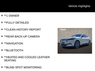 2025 Ford Mustang Mach-E Premium