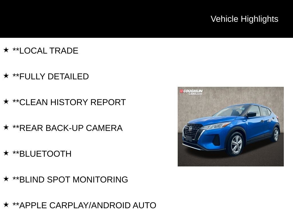 2021 Nissan Kicks S