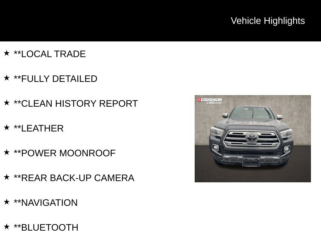 2019 Toyota Tacoma Limited V6