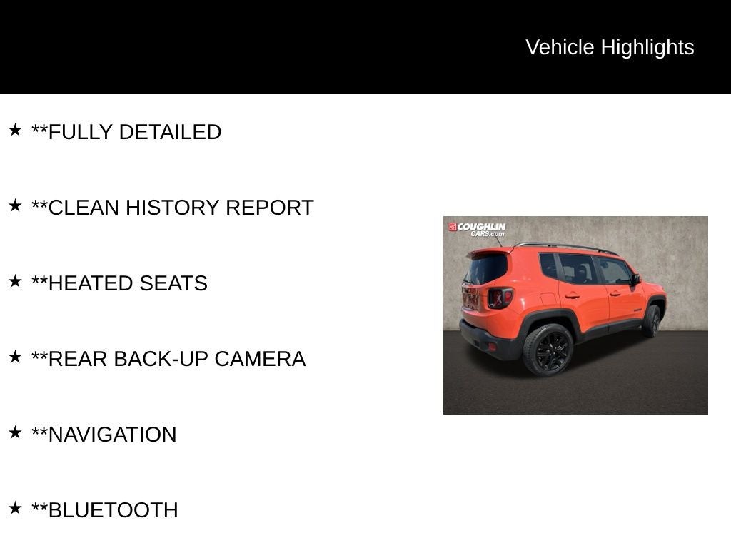 2017 Jeep Renegade Latitude
