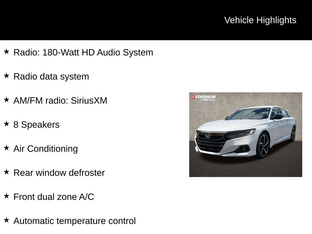 2022 Honda Accord Sport
