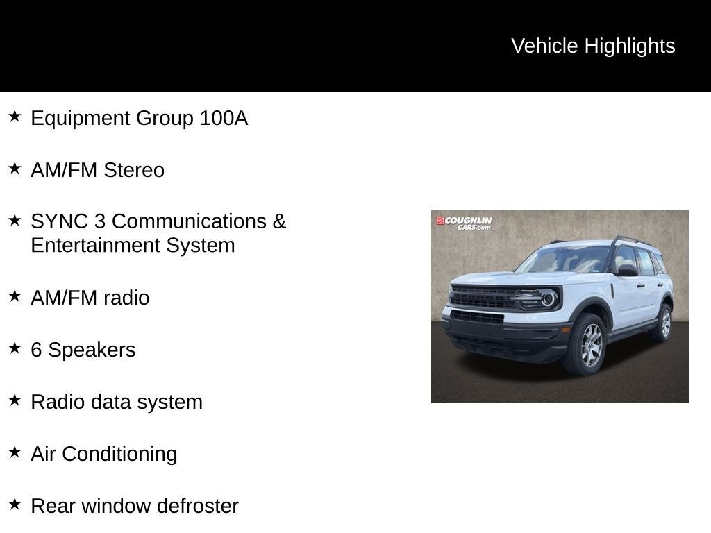 2022 Ford Bronco Sport Base