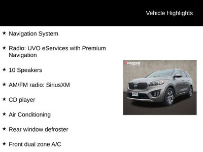 2016 Kia Sorento SXL