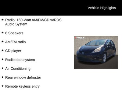 2011 Honda Fit Sport