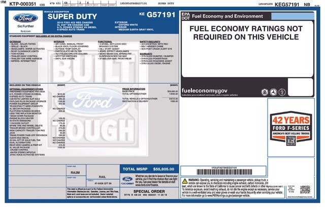2019 Ford F-550SD XL DRW