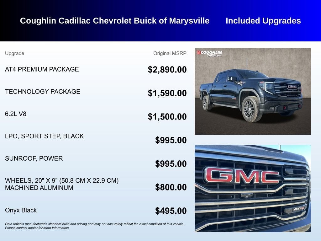 2022 GMC Sierra 1500 AT4