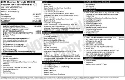 2024 Chevrolet Silverado 2500 HD Custom