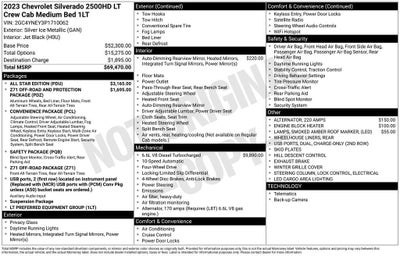 2023 Chevrolet Silverado 2500 HD LT