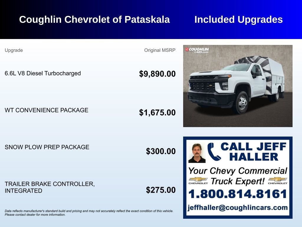 2021 Chevrolet Silverado 3500 HD Chassis Cab Work Truck