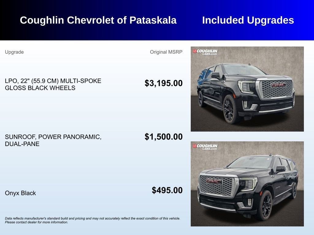 2022 GMC Yukon XL Denali