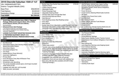 2018 Chevrolet Suburban LT