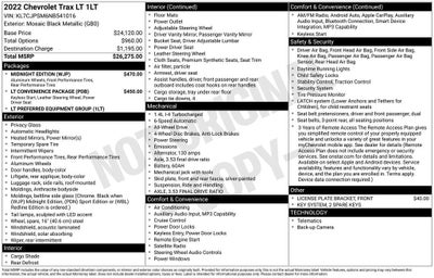 2022 Chevrolet Trax LT