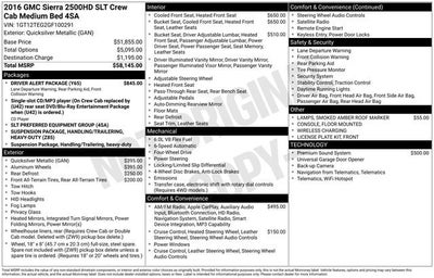 2016 GMC Sierra 2500 HD SLT