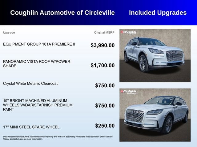 2026 Lincoln Corsair Premiere